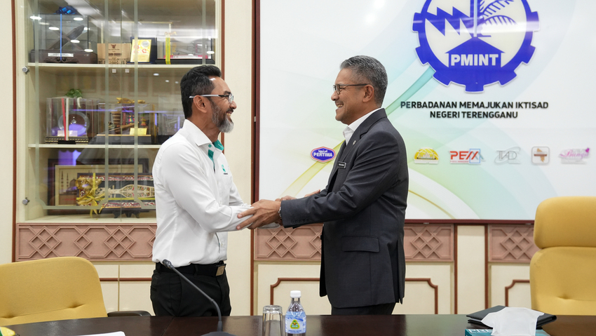 KUNJUNGAN HORMAT DAN MESYUARAT SUSULAN JAWATANKUASA KERJA KECIL PELUANG PELABURAN (SWC-INVESTMENT OPPORTUNITY) KERAJAAN NEGERI TERENGGANU DAN PETRONAS