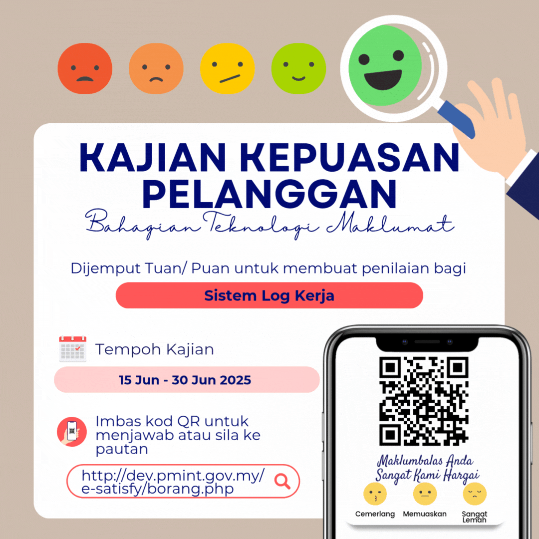 Kajian Kepuasan Pelanggan SIstem Log Kerja
