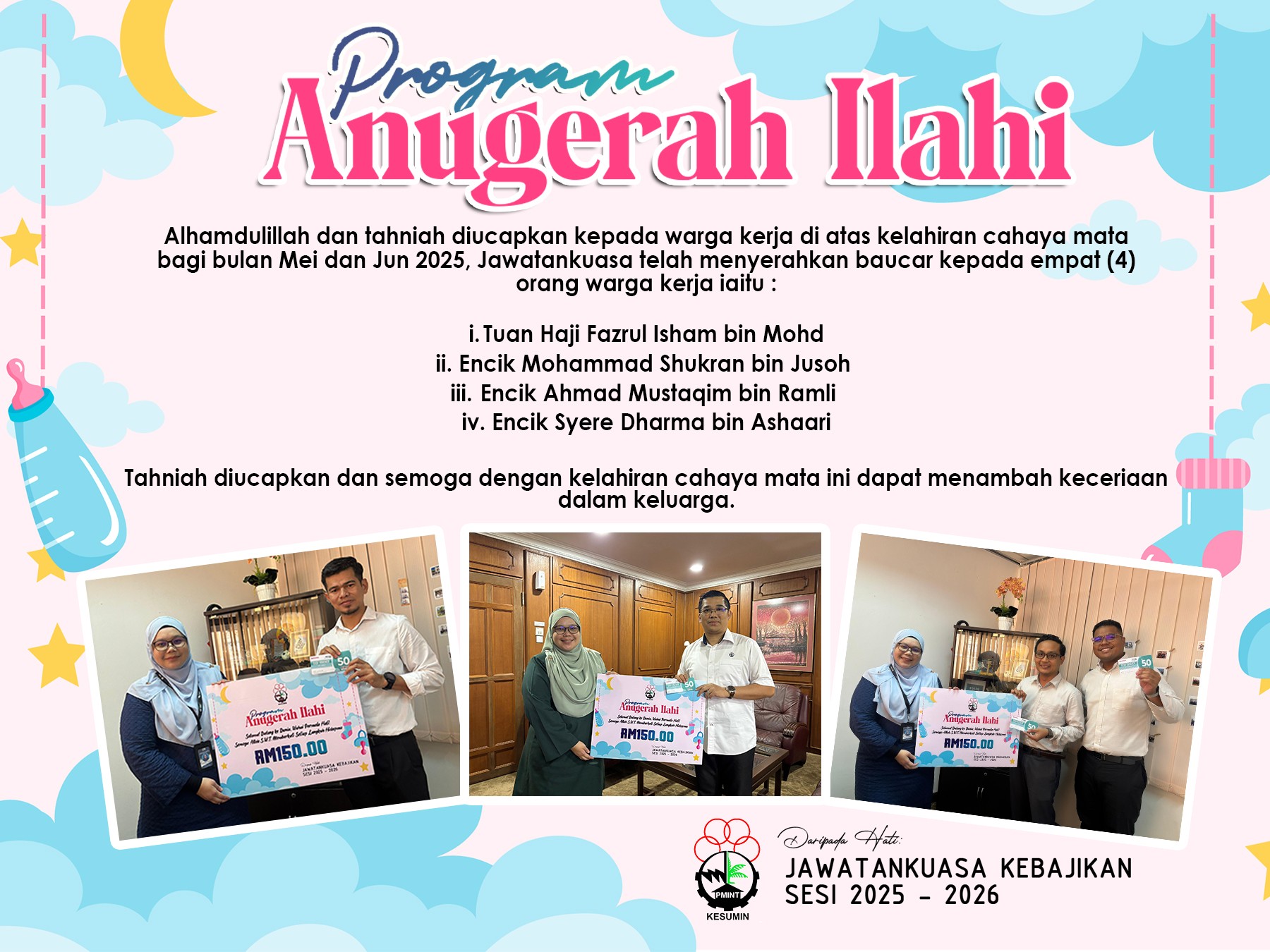 ANUGERAH ILAHI - MEI & JUN 2025