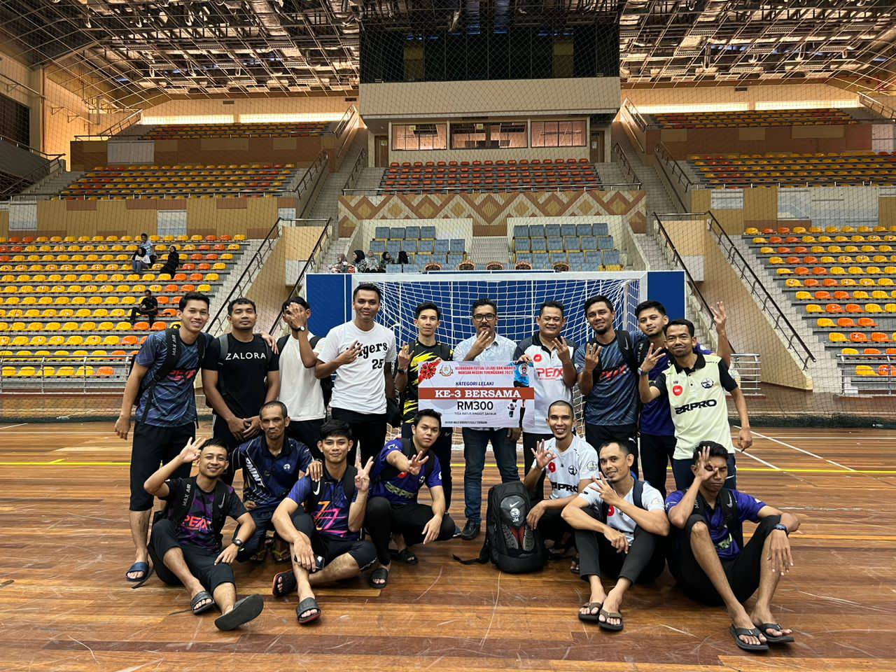 KEJOHANAN FUTSAL KATEGORI LELAKI & WANITA MAKSAK TERENGGANU 2023 
