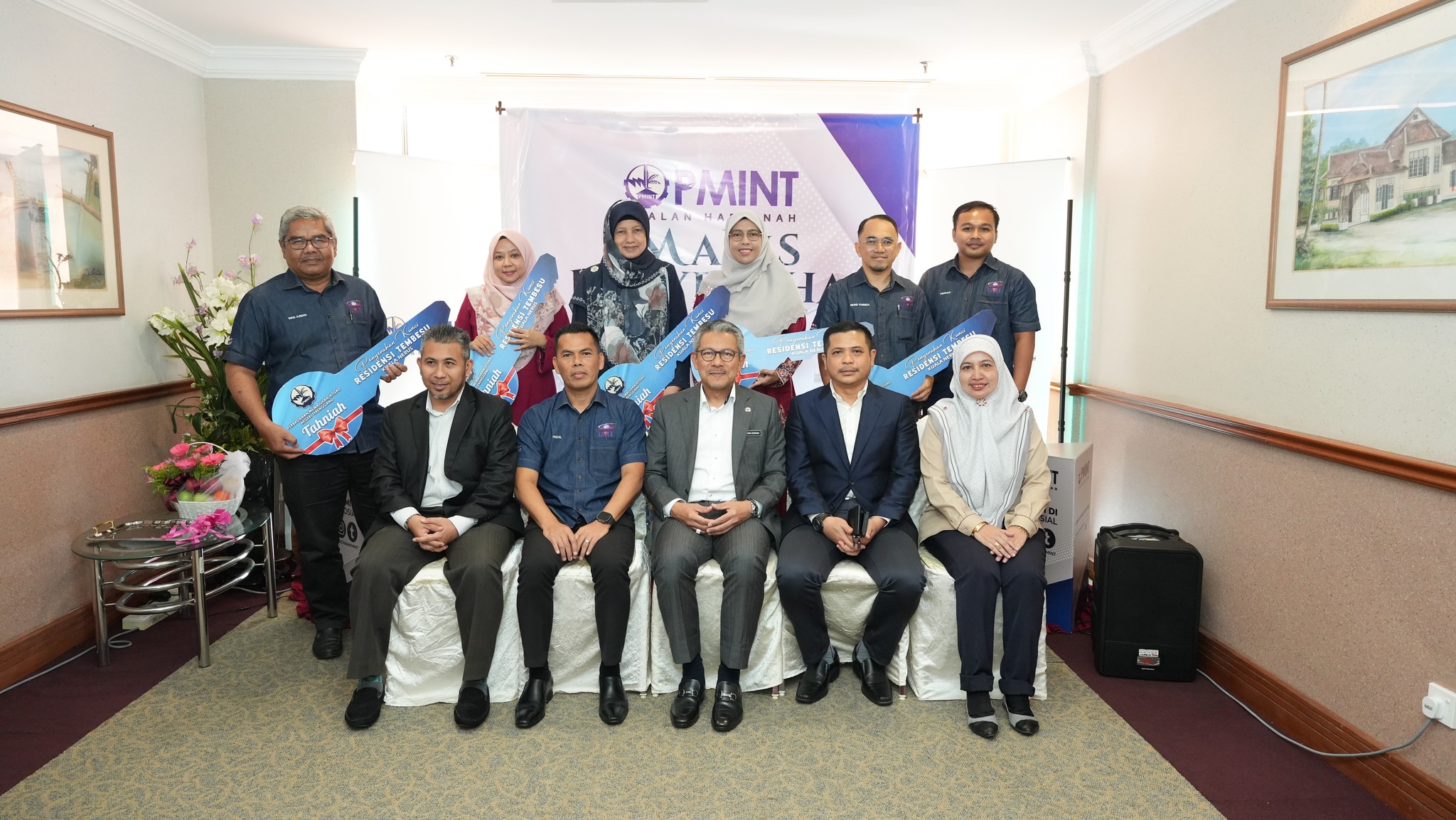  MAJLIS PENYERAHAN KUNCI KEDIAMAN RESIDENSI TEMBESU